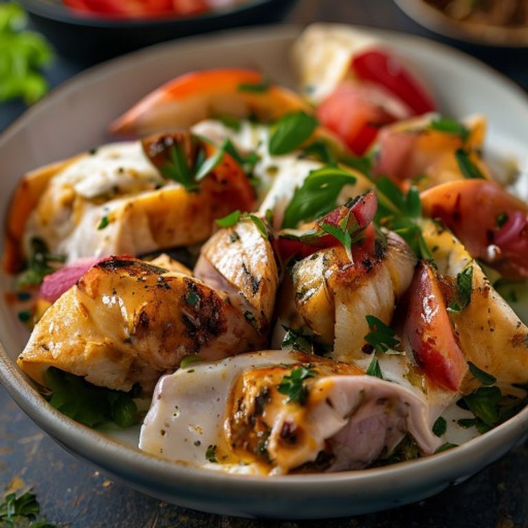 Greek Chicken Gyro Bowls