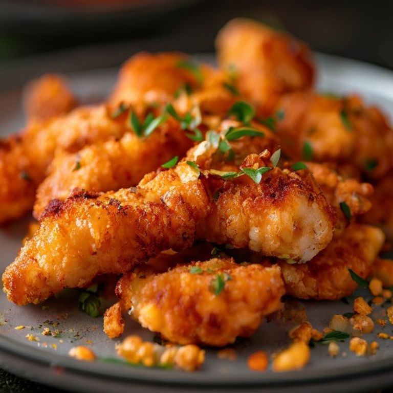 Crispy Cornflake Baked Chicken Tenders