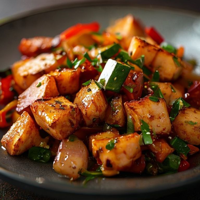Crispy Tofu and Vegetable Stir-Fry