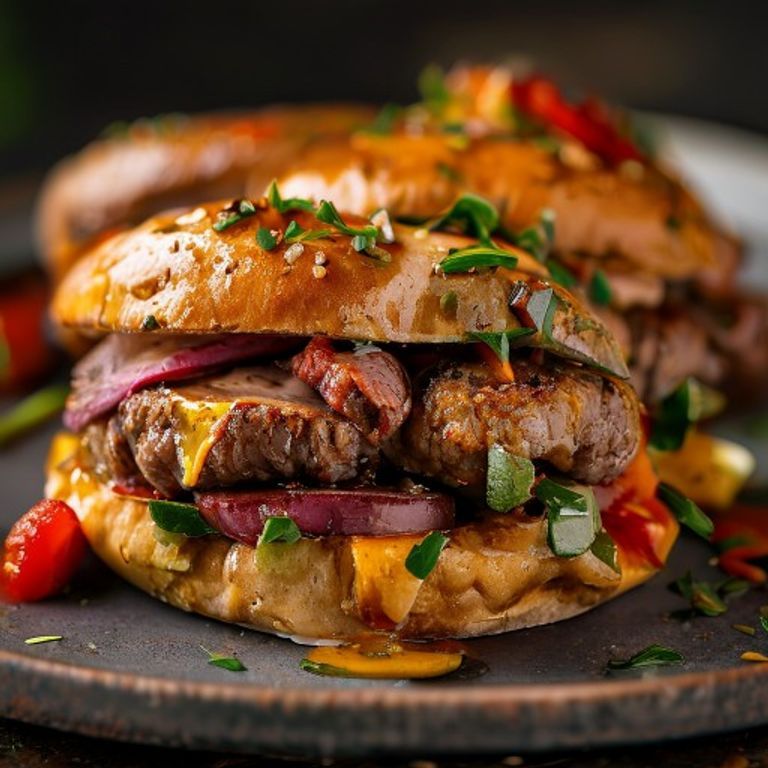 Beef and Veggie Sloppy Joes